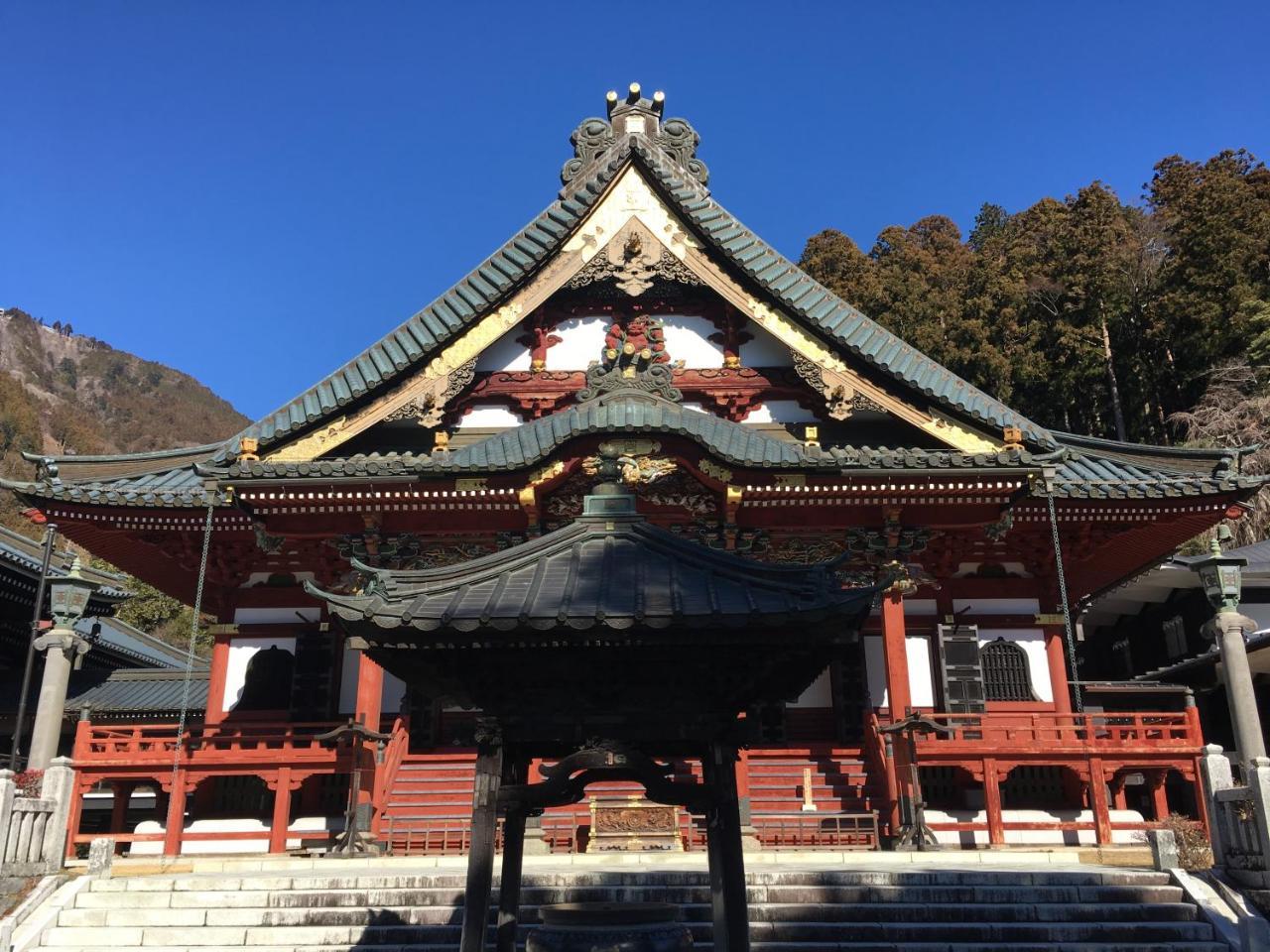료칸 타나카야 Minobu 외부 사진